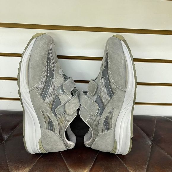 SAS Tripad Comfort JV Mesh Shoes Gray Suede Double Strap Mens Size 9 WW - Picture 5 of 9